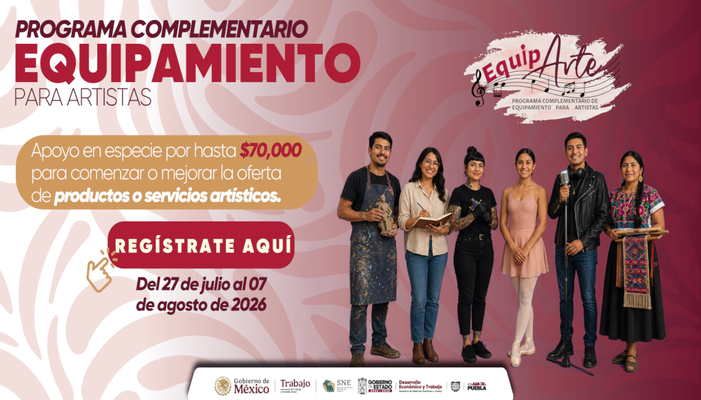 Programa Complementario de Equipamiento para Artistas