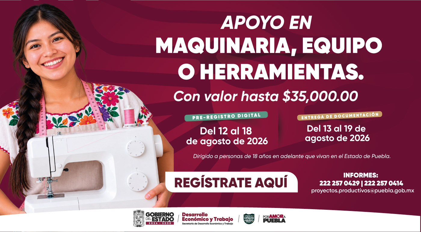 Apoyo Maquinaria